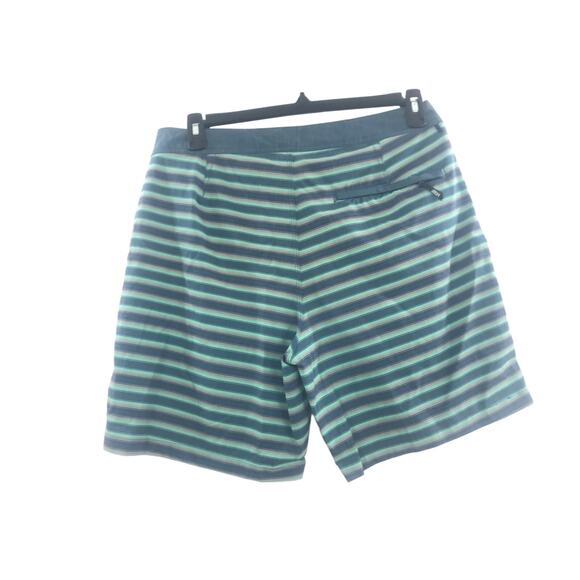 Men's Vans Four-Way Stretch green tan Striped Board Shorts 34 New - Picture 4 of 8